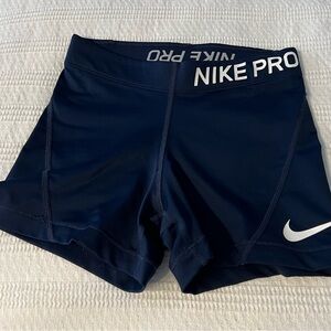 Nike Pro Navy Blue Shorts